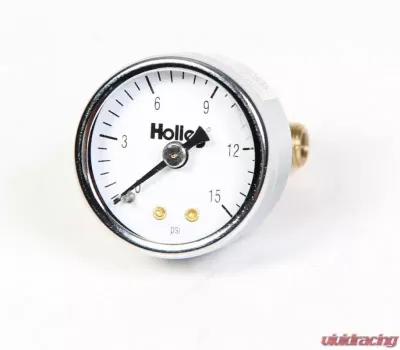 Holley 0-15PSI FUEL PRESSURE GAUGE - 26-500