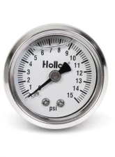 Holley FUEL PRESS GAUGE,0-15PSI                                     - 26-504 - Image 2