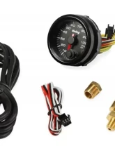 2-1/16 HOLLEY OIL PRES GAUGE-BLK                                     - 26-601 - Image 2
