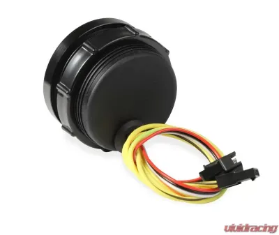 2-1/16 HOLLEY OIL PRES GAUGE-WHT - 26-601W