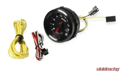 2-1/16 HOLLEY VOLT GAUGE-BLK - 26-603
