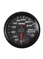 2-1/16 HOLLEY TRANS TEMP GAUGE-BLK                                     - 26-605 - Image 5