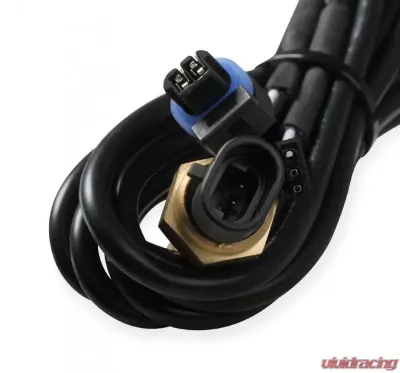 2-1/16 HOLLEY TRANS TEMP GAUGE-BLK - 26-605