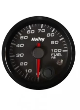 2-1/16 HOLLEY FUEL PRES GAUGE-BLK                                     - 26-608 - Image 5