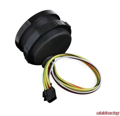 2-1/16 HOLLEY FUEL PRES GAUGE-BLK - 26-608