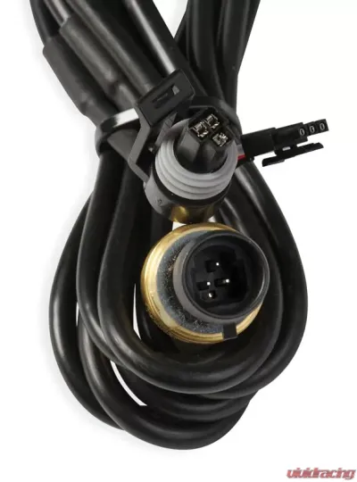 2-1/16 HOLLEY FUEL PRES GAUGE-BLK - 26-608