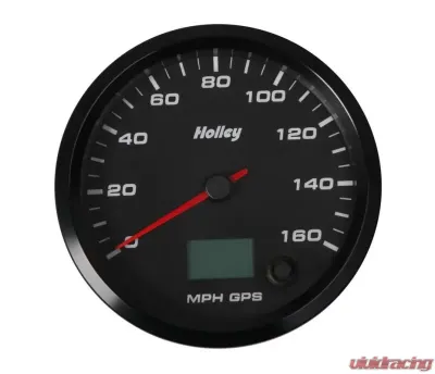 3-3/8 HOLLEY 160 GPS SPEEDO-BLK - 26-612