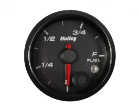 2-1/16 HOLLEY FUEL LEVEL GAUGE-BLK