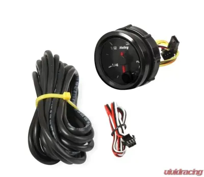2-1/16 HOLLEY FUEL LEVEL GAUGE-BLK - 26-614
