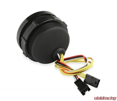 2-1/16 HOLLEY FUEL LEVEL GAUGE-WHT - 26-614W