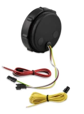 3-3/8 HOLLEY 8K TACH W/SHFT LGT-BLK                                     - 26-615 - Image 4