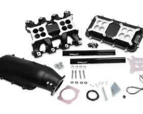 Holley LS1/2/6 MID RISE IM KIT - BLACK Upper