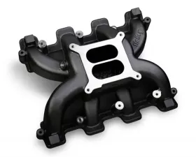 Holley INTAKE MANIFOLD, LS3 DUAL PLANE - BLACK Upper