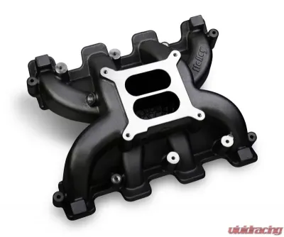 Holley INTAKE MANIFOLD, LS3 DUAL PLANE - BLACK Upper - 300-129BK
