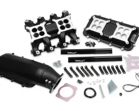 Holley LS3 MID-RISE MOD EFI INTAKE MAN KIT - BLACK Upper