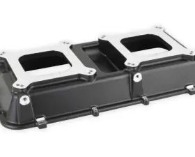Holley PLENUM TOP, LT1 2 X 4150 FLNGE-BLACK Chevrolet 6.2L V8