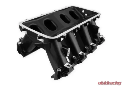 Holley LS7 HI-RAM, IM EFI, BASE ONLY, BLACK - 300-229BK