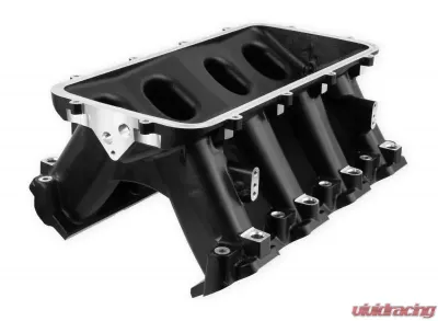 Holley LS7 HI-RAM, IM EFI, BASE ONLY, BLACK - 300-229BK