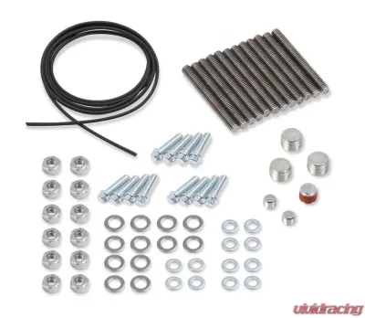 Holley MFLD KIT, FORD 351W HI-RAM, CARB BASE - 300-243