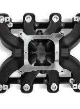 Holley INT MNFD CATHEDRAL SPLIT SGL-PLN EFI-BLA                                     - 300-255BK - Image 4