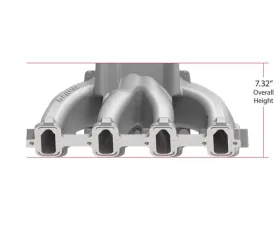 Holley INTAKE MNFD CATHEDRAL SPLIT SGL-PLN CARB