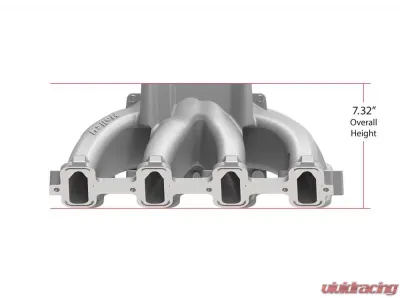Holley INT MNFD CATHEDRAL SPLIT SGL-PLN CARB-BL - 300-256BK