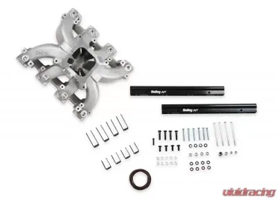 Holley INTAKE MANIFOLD LS3 SPLIT SGL-PLANE EFI - 300-290