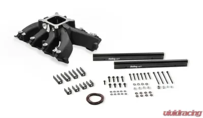 Holley INTAKE MANIFLD LS3 SPLIT SGL-PLN EFI-BLA - 300-290BK
