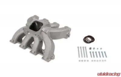 Holley INTAKE MANIFOLD LS3 SPLIT SGL-PLANE CARB - 300-291