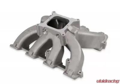 Holley INTAKE MANIFOLD LS3 SPLIT SGL-PLANE CARB - 300-291
