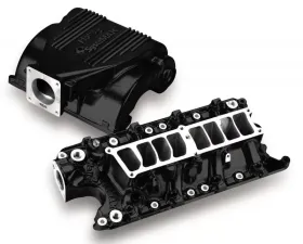 Holley KIT, FORD UPPER/LOWER BLACK MANIFOLD