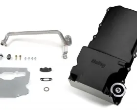 Holley OIL PAN, GM LS RETROFIT - BLACK