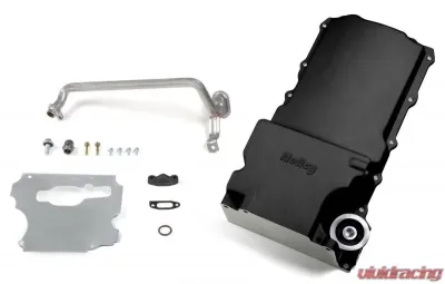 Holley OIL PAN, GM LS RETROFIT - BLACK - 302-1BK