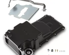 Holley OIL PAN, LS RETROFIT, GEN 1 F-BODY - BLACK