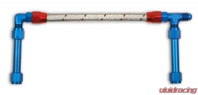 Holley -6AN SINGLE INLET W/STAINLESS HOSE - 34-45