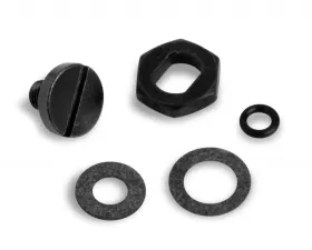 Holley ADJ NEDDLE AND SEAT HARDWARE KIT - BLACK