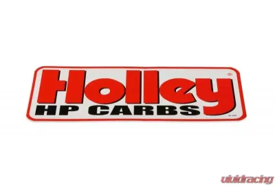 Holley DECAL HP CARBS - 32 SQ. IN. - 36-256