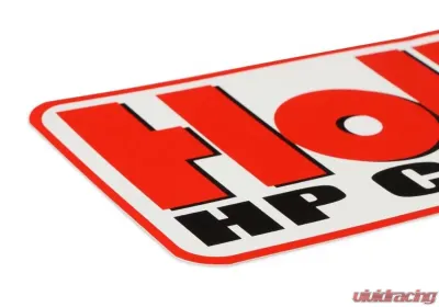Holley DECAL HP CARBS - 32 SQ. IN. - 36-256