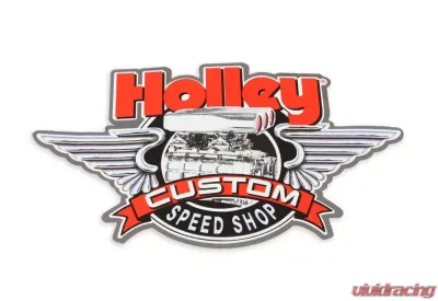 Holley LG DECAL - CUSTOM SPEED SHOP - 36-279