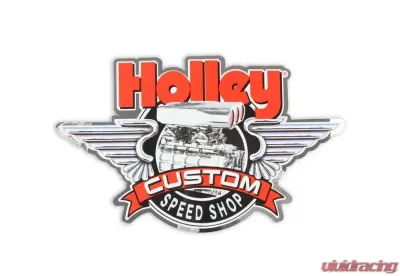 Holley LG DECAL - CUSTOM SPEED SHOP - 36-279