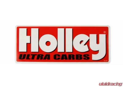 Holley DECAL HP ULTRA CARBS - 36 SQ. IN. - 36-394