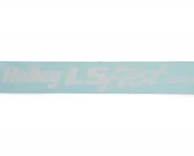 Holley LSFEST WHITE WINDSHIELD DECAL