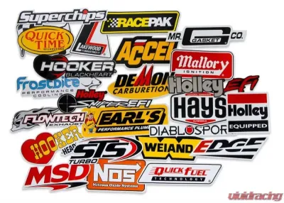 DECAL - HOLLEY GO FAST STICKER PACK - 36-462
