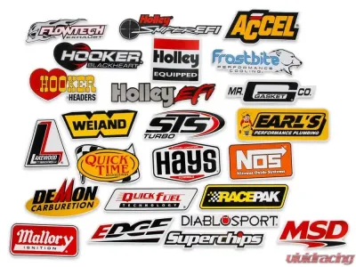 DECAL - HOLLEY GO FAST STICKER PACK - 36-462