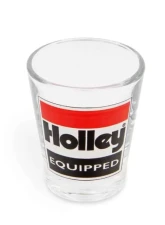 2 OZ SHOT GLASS W/HOLLEY EQUIPPED LOGO                                     - 36-487 - Image 2