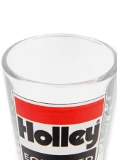2 OZ SHOT GLASS W/HOLLEY EQUIPPED LOGO                                     - 36-487 - Image 3
