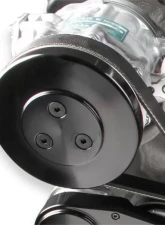 Holley COVER, BLACK SD7 A/C COMPRESSOR                                     - 97-185 - Image 3