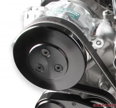Holley COVER, BLACK SD7 A/C COMPRESSOR - 97-185