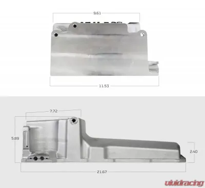 Holley OIL PAN, GM LS RETROFIT - 302-1