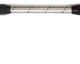 Holley -8AN DUAL FEED ANO-TUFF W/STAINLESS HOSE